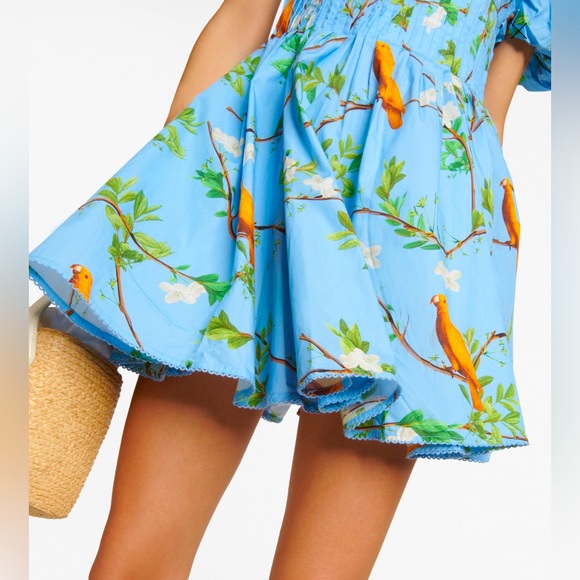 Agua by Agua Bendita Caramelo Aves mini dress. Size XS. Fits size US 2-4. - Picture 5 of 7